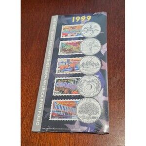 1999 50 State Quarters Greetings From America Portfolio - New & Sealed